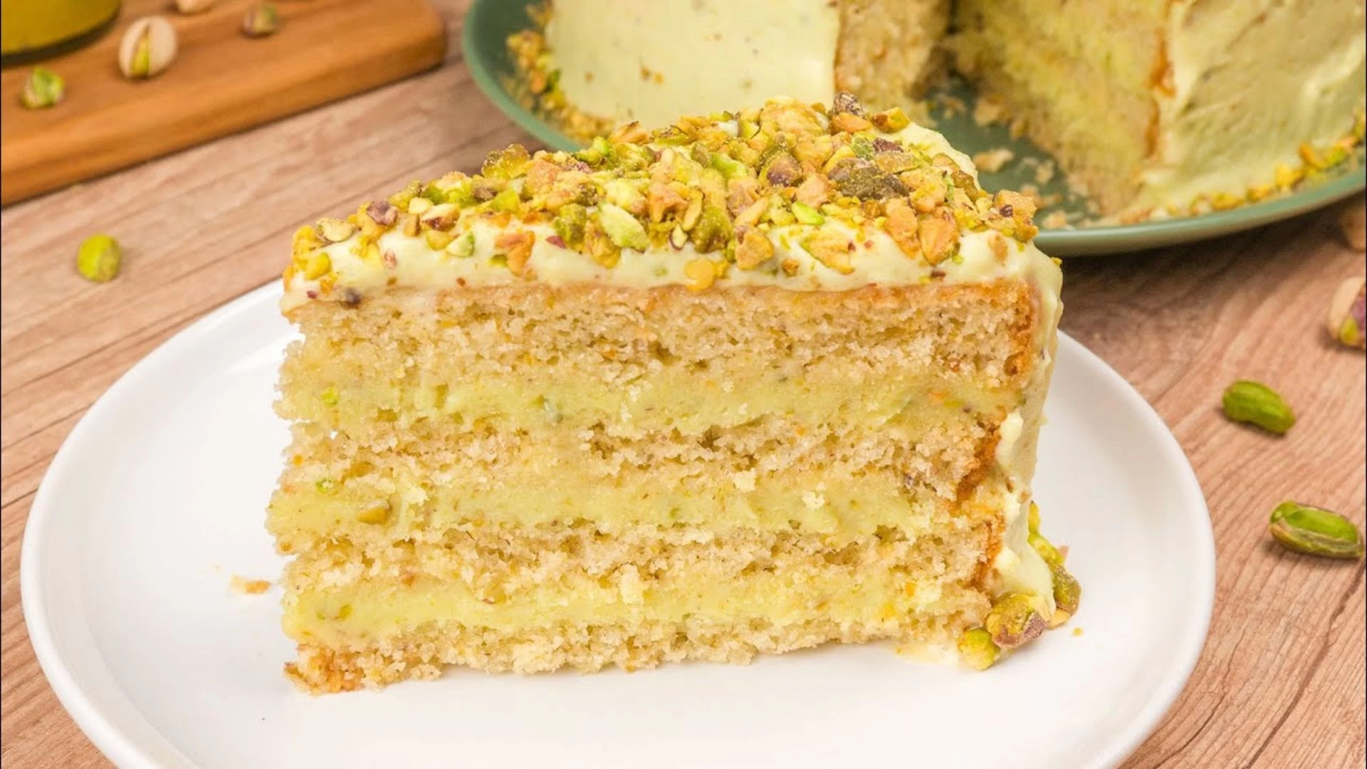 Bolo de Pistache