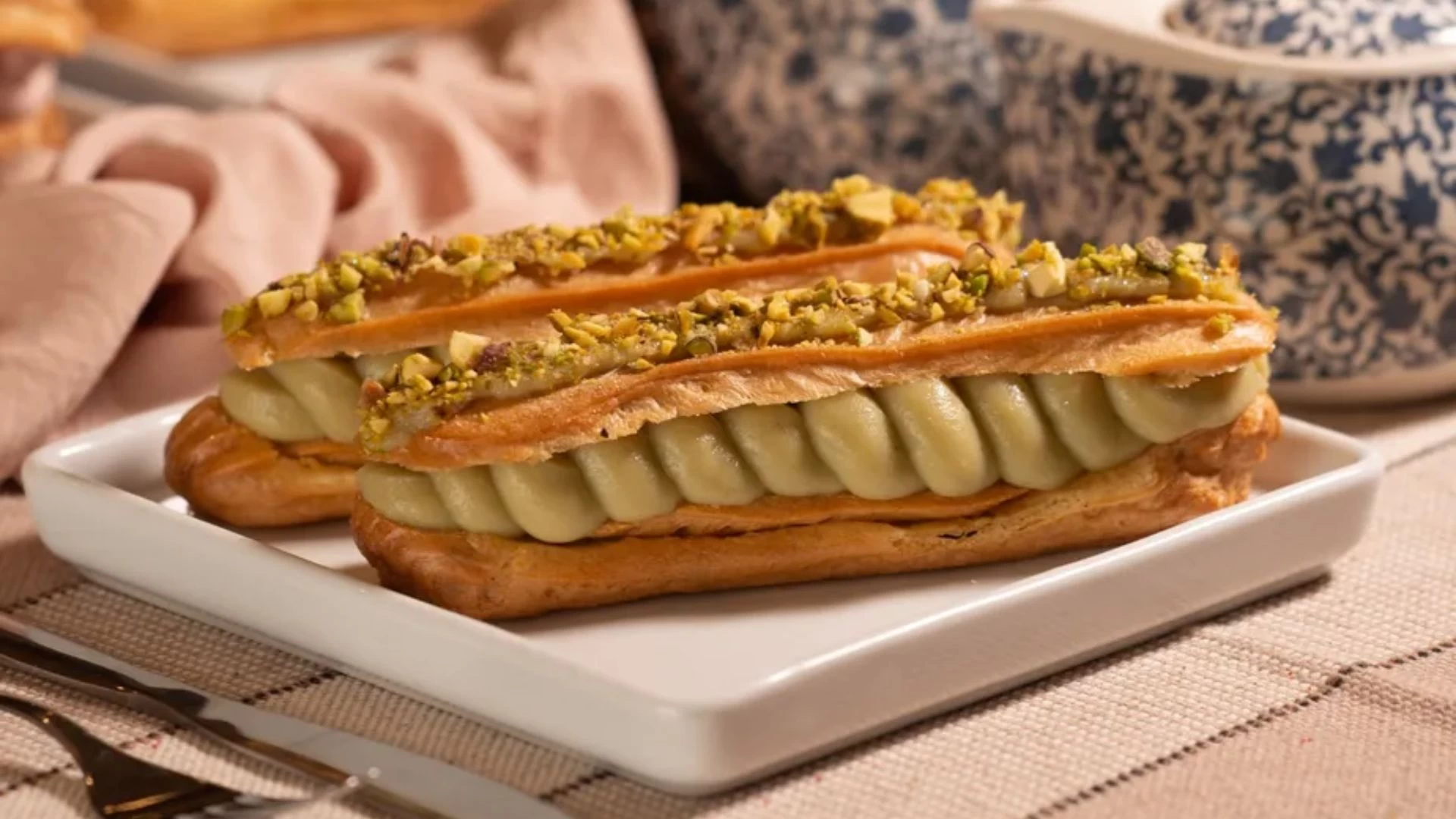 Éclair de Pistache