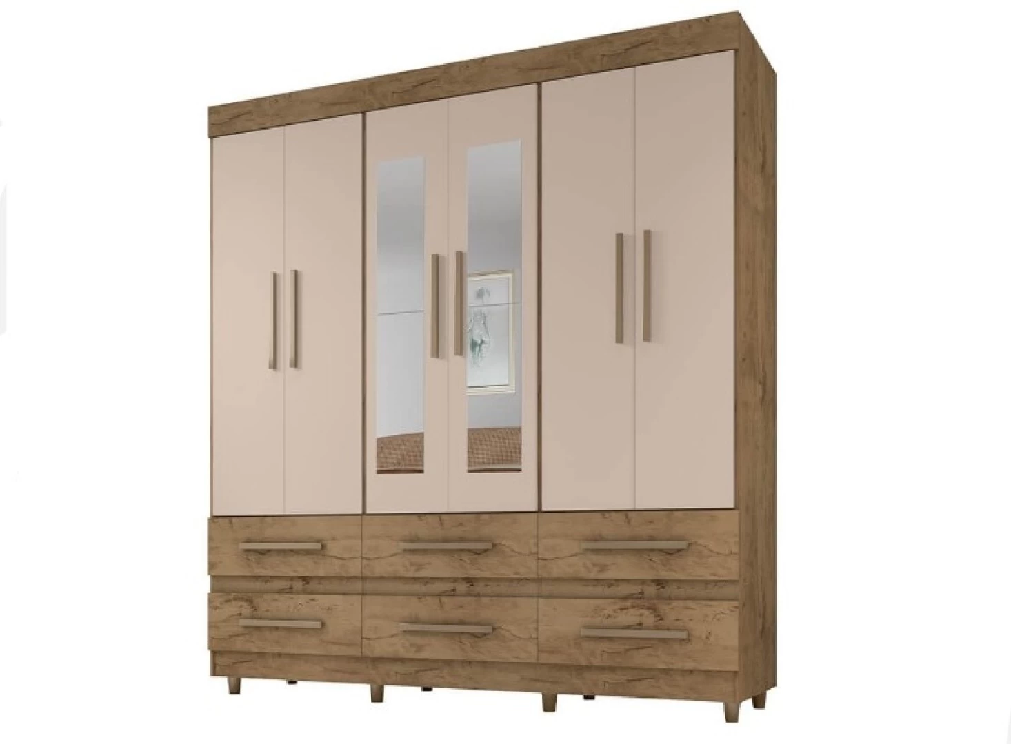 Guarda Roupa 6 Portas 