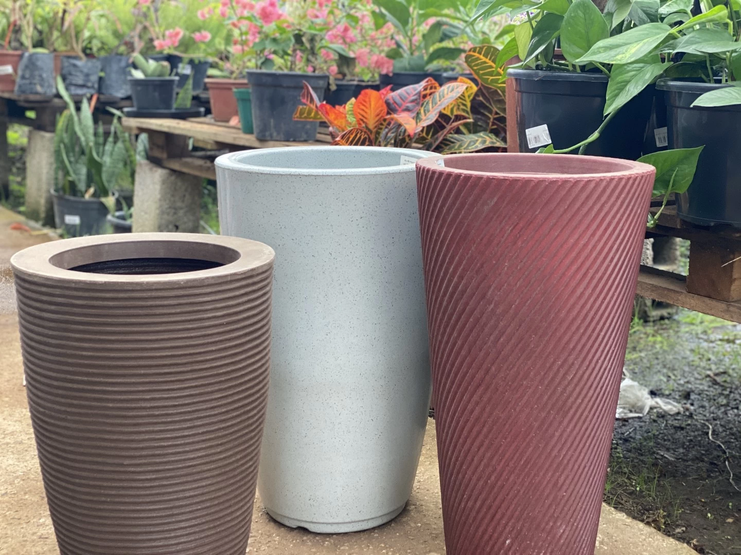 Vaso de polietileno