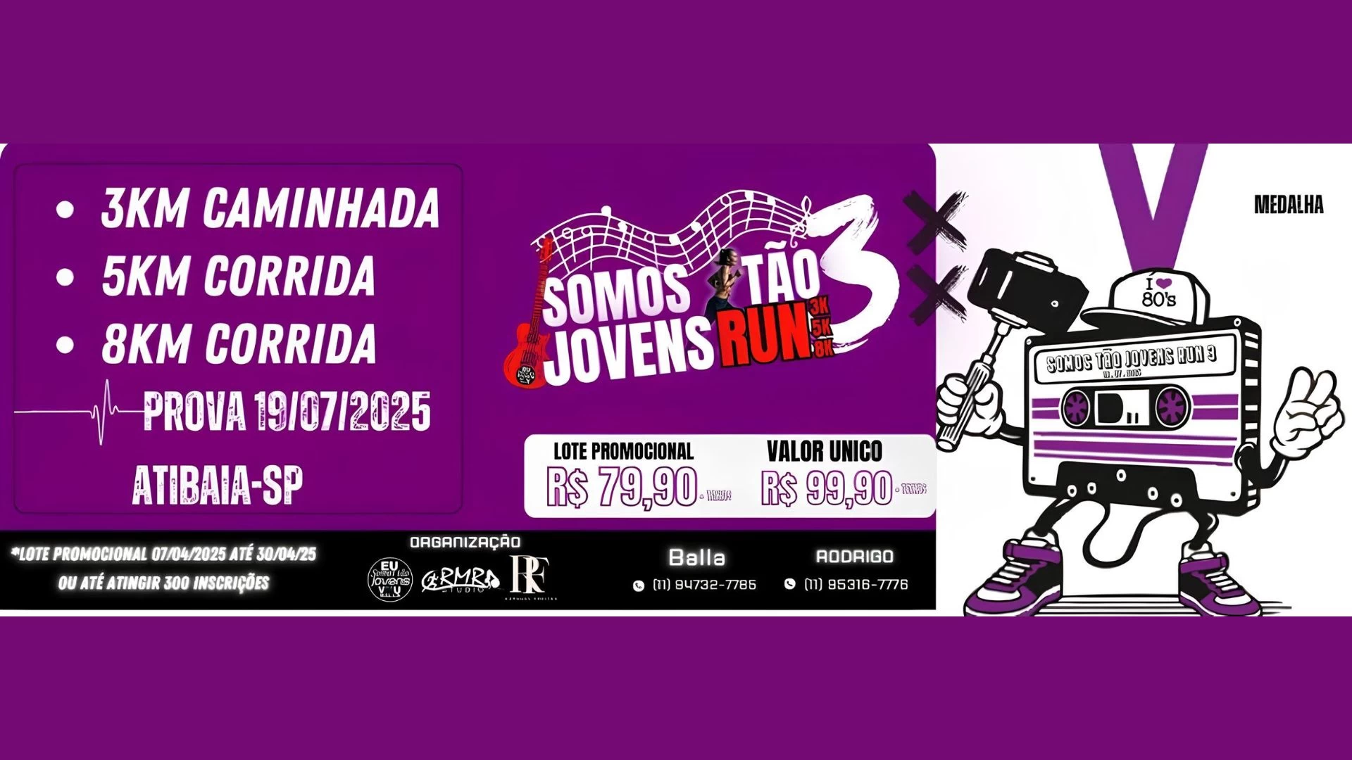 3° Edição Somos TãoJovens Run