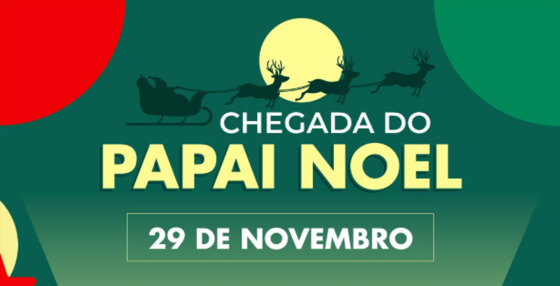 Estreia da Programação de Natal