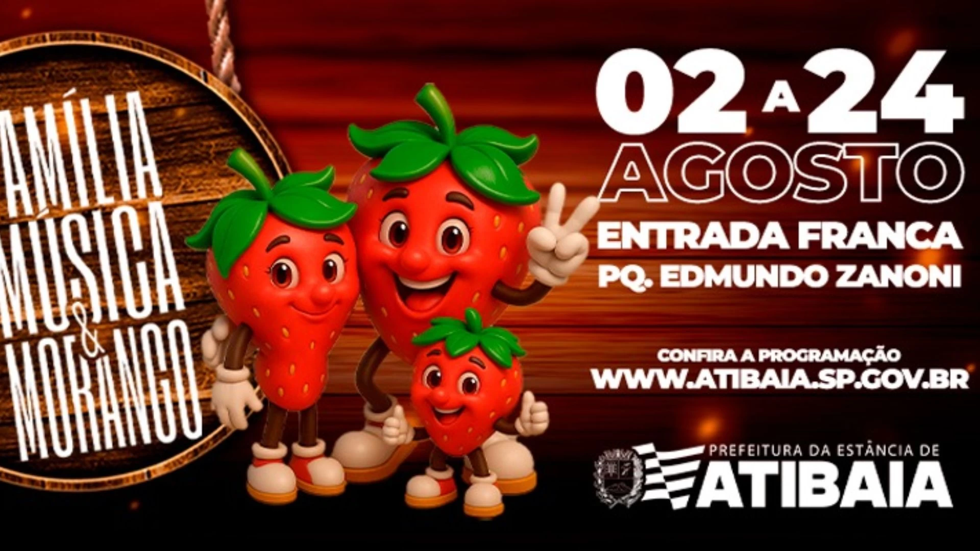 Festival da Família, Música e Morango 