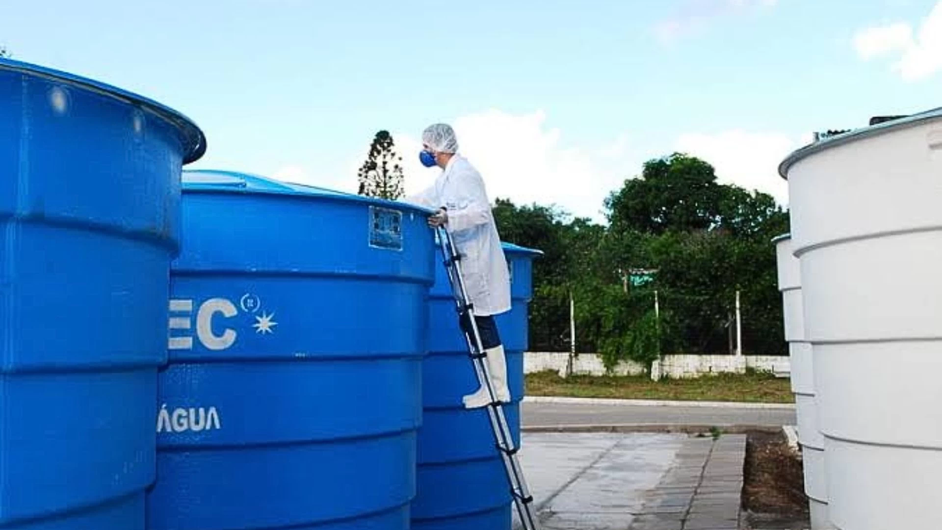 Limpeza de Caixa d'Água