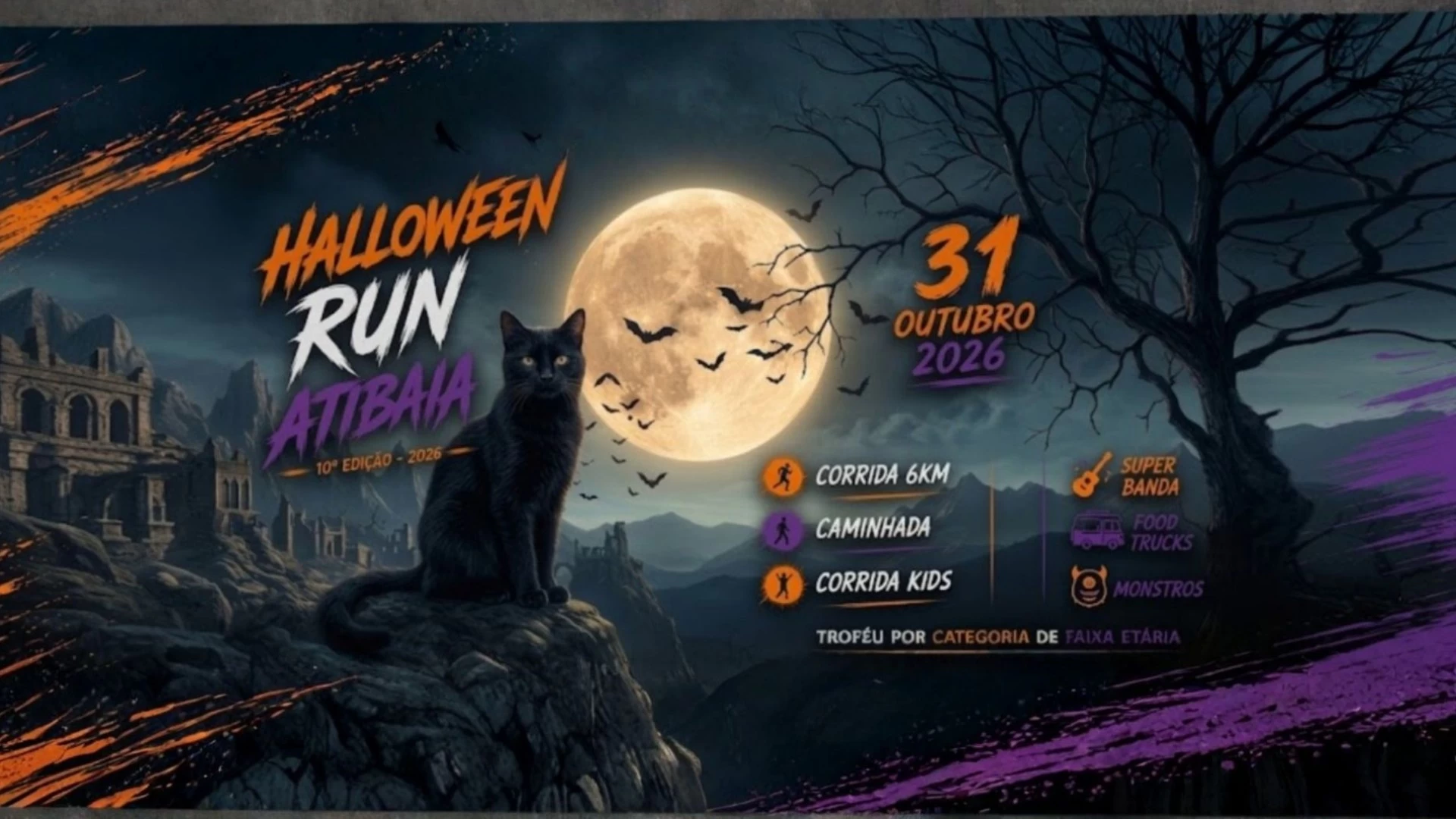 10 CORRIDA HALLOWEEN RUN ATIBAIA - 2026