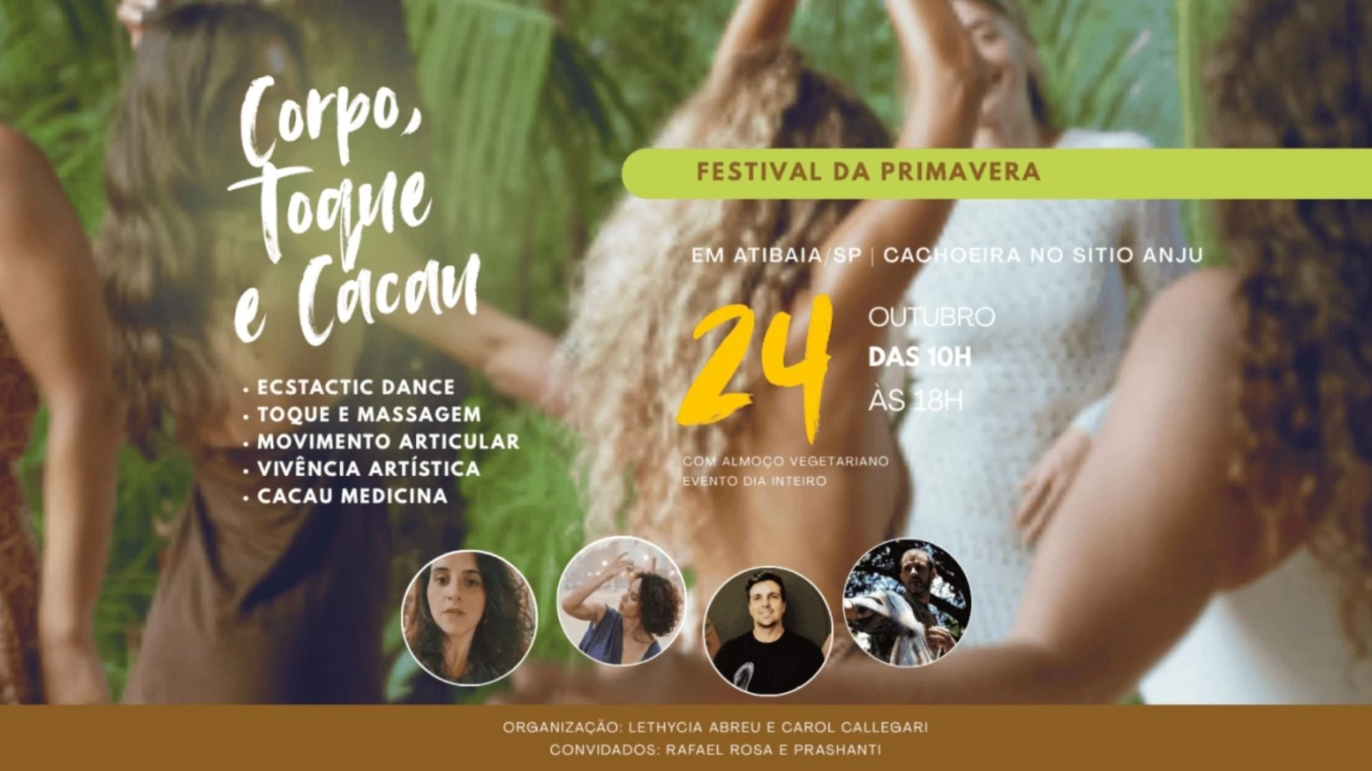 Corpo, Toque e Cacau