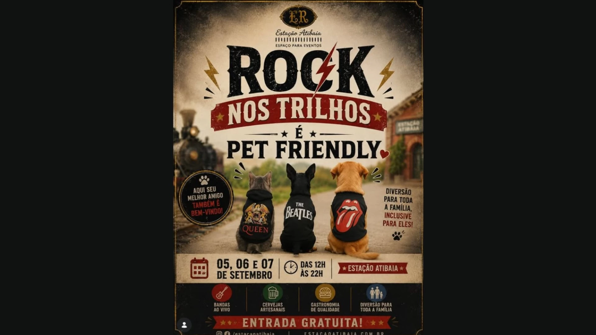No Rock nos Trilhos