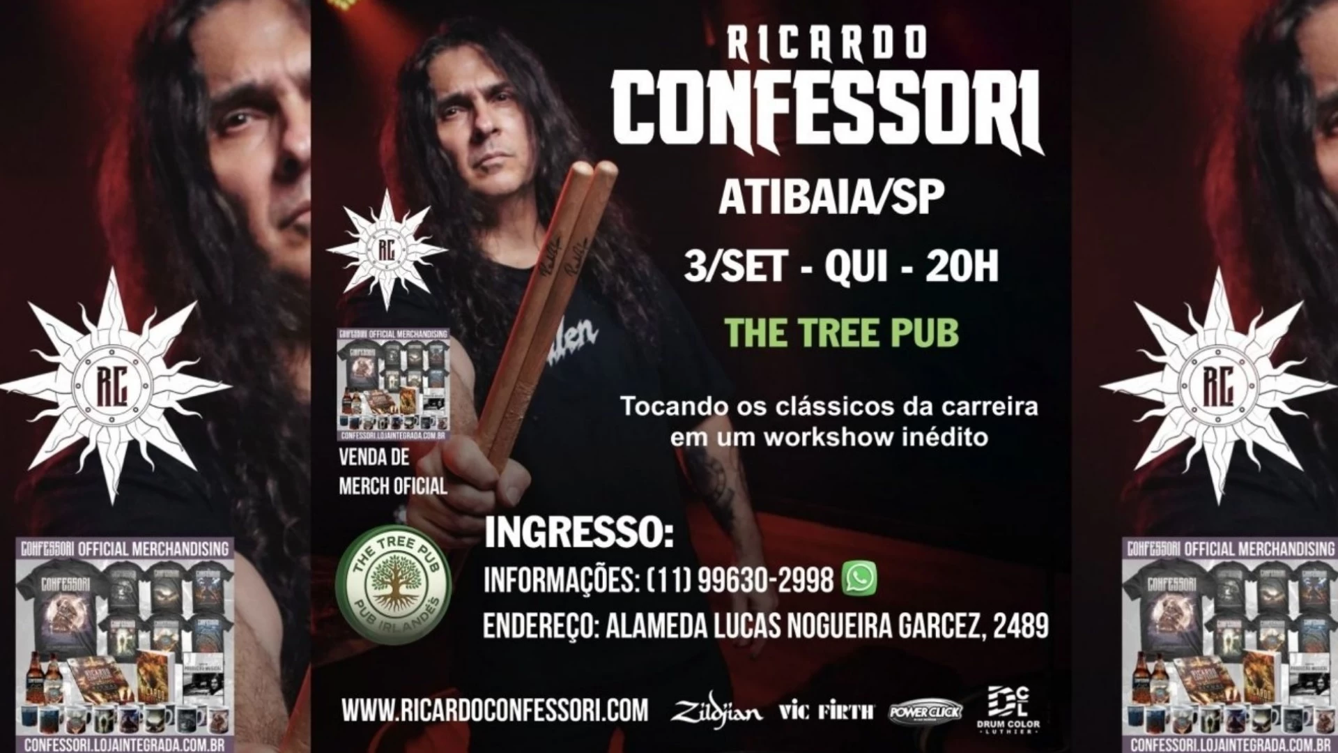 WORKSHOW DE BATERIA RICARDO CONFESSORI